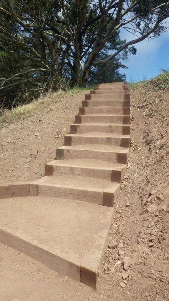 glen canyon steps - copyright tony holiday